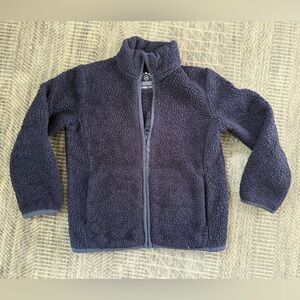 PRIMARY- Recycled Fleece Zip-up Jacket, size 4-5